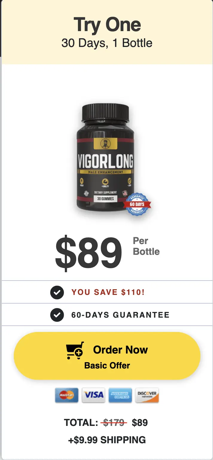 VigorLong 1 Bottle