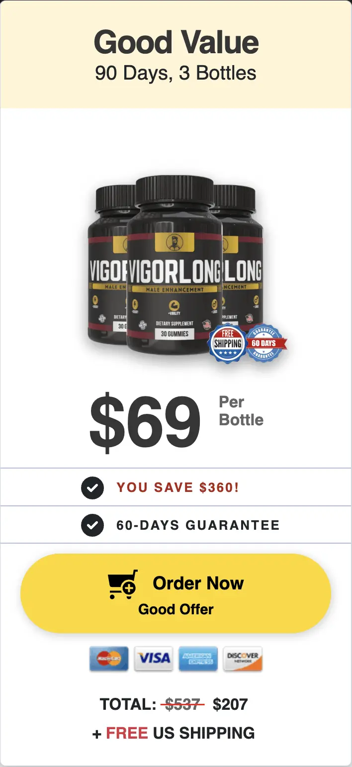 VigorLong 3 Bottles